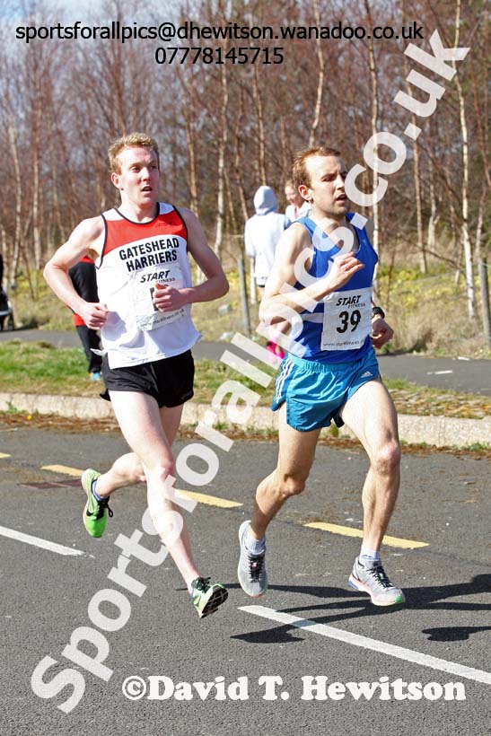 Senior mens Elswick Harriers Good Friday Road Relays. Photo: David T. Hewitson/Sports for All Pics
